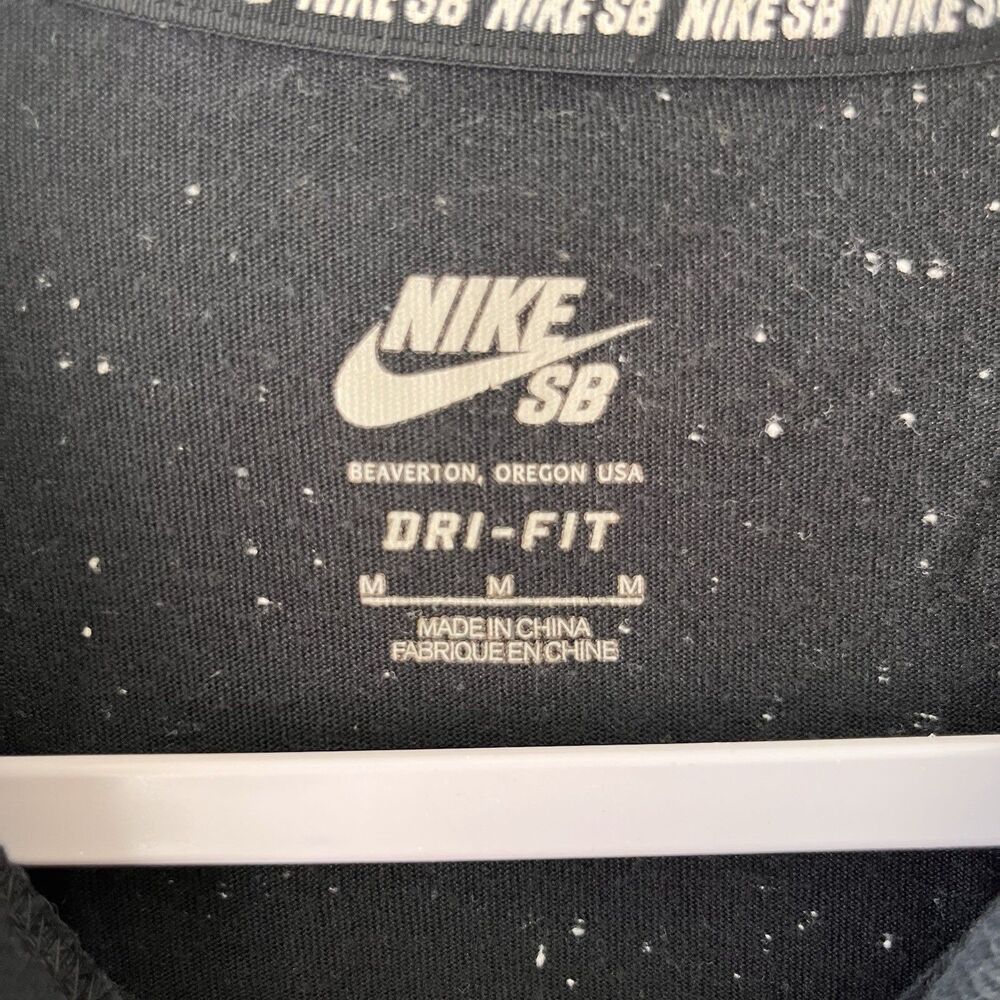 Nike SB Dri-FIT women’s Breathable Raglan 3/4 Sleeve Speckled Tee L - Picture 5 of 6